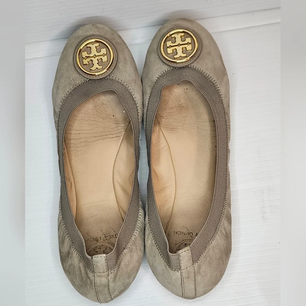 Tory Burch Caroline 2 Ballet Flats Size 10